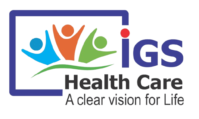 IGS Health Care Logo with tagline A clear vision for Life